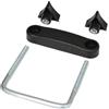 EIOLWJIEO Robusto set di montaggio per box da tetto per una maggiore durata Set di montaggio per box da tetto per furgone per auto adatto per portapacchi per auto, 8 cm