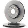 Brembo 2x BREMBO Disco freno Anteriore Ø280mm Altezza: 44mm Spessore: 22mm ventilazione interna 09.C174.11