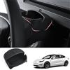 Ywooon Scatola di immagazzinaggio del Volante per Tesla Model 3 Highland Supporto per Occhiali da Sole in Silicone Porta Occhiali da Sole Portachiavi Porta Monete Custodia per Occhiali 2024 2025