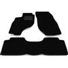Generico Tappetini compatibili con Nissan Terrano 2 1993-2007 - 5 porte - posteriori uniti no decoro, kit tappetini auto personalizzati, set tappeti in moquette, tappeto auto