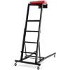 GYMAX Creeper Superiore Automobilistico, con Altezza Regolabile a 5 Livelli, Angolo a 3 Marce, 4 Ruote, Creeper Pieghevole per Casa, Garage, Officina