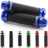 Area1 CNC Alluminio Impugnatura del manubrio compatibile con Nitro, R, Naked, Ovetto, Mach G, Stunt, Booster, NG (alle) compatibile con uvm. (Dome Blu)