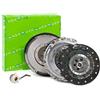 kW&HP KIT FRIZIONE VOLANO BI-MASSA E CUSCINETTO REGGISPINTA COMPATIBILE CON SEDICI 2.0 D, FREEMONT (345_) 2.0 JTD
