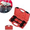 LZQ Set di 2 tensionatori a molla universali per auto, max. 375 mm, con scatola di immagazzinamento per molle di sospensione