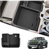 Ruiya per Ford Ranger T9 2023 2024 2025 (Freno Manuale) Console Centrale Portaoggetti, Organizer da Braccioli Ranger T9 Raptor Centrale Braccioli Vano Contenitore Portaoggetti Ranger Accessori