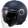 LS2, Casco Moto Jet CLASSY SOLID Navy Blue, L