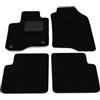 Somer Car Kit Tappetini Auto compatibili con Fiat Panda 2012-2025| Set 4 tappeti su misura in moquette