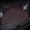 WENGONG Auto Tappetino per Bagagliaio per BMW Mini One/Cooper R50 R53 Hatchback 2001-2006, AntiGraffio Baule Tappeto Protettivo Interni Interni Accessori,Bla-ck