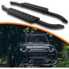 Wusecssy Pedane laterali Wusecssy per Land Rover Defender 90 2020-2026 L663 2 porte, stile vintage in alluminio nero