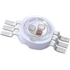 EAGHADEK Utensili 10 pezzi LED ad alta potenza perline LED chip RGB 3W 9W ROSSO VERDE BLU modulo lampada proiettore lampada da palcoscenico parti lampadina(9W RGB 6pins)