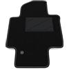 Somer Car Tappetino Auto SOLO LATO GUIDA 1pz compatibile con Nissan NV200 2009-2025 1 Clip | 1 tappeto su misura in moquette