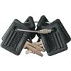 GAOHOU 6pcs Chiave di accensione del carrello elevatore compatibile per Crown 107151-002 Clark Daewoo Hyster Gradall JLG CAT Pollak Skytrak Yale Elettrico Pallet Truck Trattore Trailer Stacker