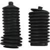 KIMISS Kit Cuffia Pignone e Cremagliera, Coppia di Stivali a Cremagliera dello Sterzo Stivali a Soffietto con Pignone in Gomma 5412013 Sostituzione per 400 500 570 700 800 900