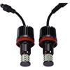 TroHollis Angel Eyes,Angel Eyes Led Lampadina LED Angel Eyes Halo H8 180W CREE LED Marker Halo Light Xenon White Uso adatto per BMW E60 E61 E90 E92 E70 E71 E82 E89(2 Pcs amber)