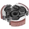 Fydun Pastiglia frizione motocicletta con 3 molle per 2 tempi Mini Pocket Dirt Bike ATV Scooter + mini moto clutch mini quad kupplung frizione minicross kupplung mini quad frizione minimoto