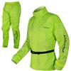 A-Pro Tuta Impermeabile Giacca Pantaloni Antipioggia alta Visibilità FLUO S