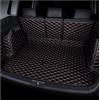 Generic Tappetino per Pelle Bagagliaio Auto per Alfa Romeo Stelvio 949 2025 2024 2023-, Tappetini Bagagliaio Impermeabile, Durevole, Antiscivolo E Antiusura，Robusto e Durevole(Black red)