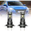 NSLUMO Lampani LED led per Peugeot 208 Mk2 e-208 h18 2008-2022 Luce anabbagliante 6500K Faro bianco