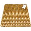 Raypontia 1 Cuscino Auto con Perline di Legno - 43,5 x 43 cm Palline di Legno per Auto, Massaggio, in Legno, Traspirante, Antiscivolo, per L'Estate