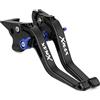 CXEPI Moto Leve Freno e Frizione in alluminio Regolabile per XMAX 125 2018-2022,X-MAX 125 TECH MAX 2023-2025 XMAX 300 2017-2022,X-MAX 300 TECH MAX 2023-2025