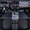 Blackwheel Tappetini auto per BMW 7 Serie G11 G12 5seat 2016-2018 per tutte le stagioni Tappetini Set Accessori Tappetini Nero blu