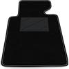 Somer Car Tappetino Auto SOLO LATO GUIDA 1pz compatibile con BMW Serie 3 E46 1998-2006 | 1 tappeto su misura in moquette
