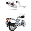 DOMINATOR NT 650 V Deauville RC47 Marmitta Racing GP Exhaust Terminale di Scarico Silenziatore 1998 1999 2000 2001 2002 2003 2004 2005