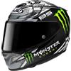 HJC, Casco Moto Integrale RPHA12 QUARTARARO BLACK MC5, S