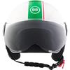BHR Casco Demi-Jet, Casco Scooter 835 SPECIAL, Cool Italy, XL