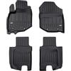 IMJ-Global Tappetini Auto Gomma ProLine 3D su Misura Compatibili con Honda Jazz III 2008-2015, Set Completo di Tappeti Auto TPE per Migliorare Look e Sportività, Tappetino Premium in TPE Durevole