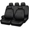 ZYYUUJ 5 Posti Auto Set Coprisedili per VW Taigo R-Line Taigo 2000+,Set Completo Copri Sedile Protezione Rivestimento Traspirante Accessori Interno,B
