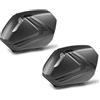 GIVI V37NNT COPPIA DI VALIGIE LATERALI NERE, CON COVER CARBON LOOK E CATADIOTTRI FUMÉ, 37 LT