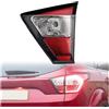FGKDLDZCZM Per Ford Per Kuga 2017-2019 Fanale Posteriore Lampada Freno Indicatore Di Direzione Sostituzione Lato Destro Interno 1 pezzo Fanale Fanale posteriore(Right)