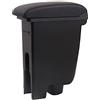 NIMUDU Bracciolo Centrale Uso Adatto Per PEUGEOT 107 Armrest Per CITROEN C1 / Armrest Box Box Store Central Scatola Prodotti Interno Storage Car-styling (Color Name : A1 Black leather)