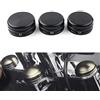 Three T FSFYUK Tappi copridado per stelo forcella superiore per moto per per 883 Iron Low XL883L 1986-2017, neri