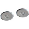 YFQAZXSW For Ford for Transit for Mk6 for Mk7 for Mk8 YC151130DD 4067090 Coprimozzo ruota 2 pezzi Rivestimento centrale anteriore for Fordes(2pcs)