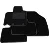 Generico Tappetini compatibili con Suzuki Ignis 2016-2025 no decoro, kit tappetini auto personalizzati, set tappeti in moquette, tappeto auto, Nero