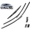 HAVERN Tergicristalli per Audi A3 8P 2005 2006 2007 2008 2009 2010 2011 2012, Set di spazzole tergicristallo Anteriori e Posteriori Spazzole di ricambio Tergicristallo Set
