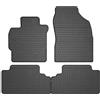 MOTOS Tappetini in gomma per auto adatto per Toyota Auris I 2006-2012 Migliorare il comfort di viaggio con il tappetino antiscivolo per auto