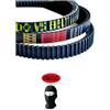 farbrothersonline COMPATIBILE CON HONDA SH 150 DAL 2020 BANDO 023G8009281 CINGHIA DI TRASMISSIONE PER VARIATORE FRIZIONE MOTO SCOOTER CINGHIE MOTORE TRAPEZOIDALI DENTATA RESISTENTE AL CALORE E ABRASIONE