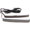 NAIRE Gruppo Fanale Posteriore a LED Per Harl&ey Touring Road King 2014-2022 Indicatore di direzione del freno della borsa laterale a LED per moto (Color : Smoke Lens)