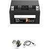 farbrothersonline COMPATIBILE CON HONDA NSS Forza ABS 300 2018-2019 BATTERIA FAI DA TE YTZ10S FA1140 GEL/SLA 12V/8,6AH(SIGILLATA ATTIVATA-CARICATA) BATTERIE PER MOTO SCOOTER 150X88X93MM
