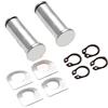 ALMNPRTVX Per Harley Davidson Touring Dyna Softail Sportster 883 1200, Perno Bullone, Rondella Elastica, Parti, Pedale Poggiapiedi Pedane Passeggero Posteriore(Cromo)