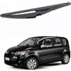 AISHFP Spazzola Tergicristallo Posteriore per Citroen C3 Picasso 2009-2017, Braccio Spazzolante Tergi Gomma Idrorepellente Nera