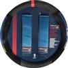 Red Bull Racing Kit Coprivolante + Passacinture - Design Nero/Rosso Sportivo, Materiale Antiscivolo E Comfort Extra, Universale Per La Maggior Parte Dei Volanti E Cinture Auto