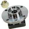 BESTPRICE 1x mozzo ruota anteriore set cuscinetti ruota, Compatibile con FIAT PANDA (141_), PANDA (141_),LANCIA Y10 (156_),SEAT MARBELLA (28A), MARBELLA (028A)