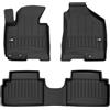 MOTOS Tappetini in gomma per auto adatto per Hyundai ix35 I 2009-2015 Migliorate il vostro comfort di viaggio con il tappetino antiscivolo per auto 3D.