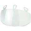AMAS The Best VISIERA FISSA PER CASCO JET A TRE BOTTONI FISSAGGIO SOTTO FRONTINO Made in Italy (trasparente)