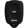 SHUGWA Guscio Chiave Dell'auto Cover Per Chiave Per Daihatsu Per Terios 2 Custodia Protettiva In Silicone Per Chiave Auto FOB Shell Per Telecomando Avanza Rush Entry Accessori Guscio Della Chiave(Black)