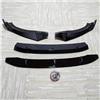CGBWMB Spoiler Paraurti Anteriore Per BMW X3 G01 X4 G02 M40i M40d Per M-Pack Sport 2017-2021 Bodykit Tuning Auto Paraurti Anteriore Spoiler Splitter(Gloss Black)